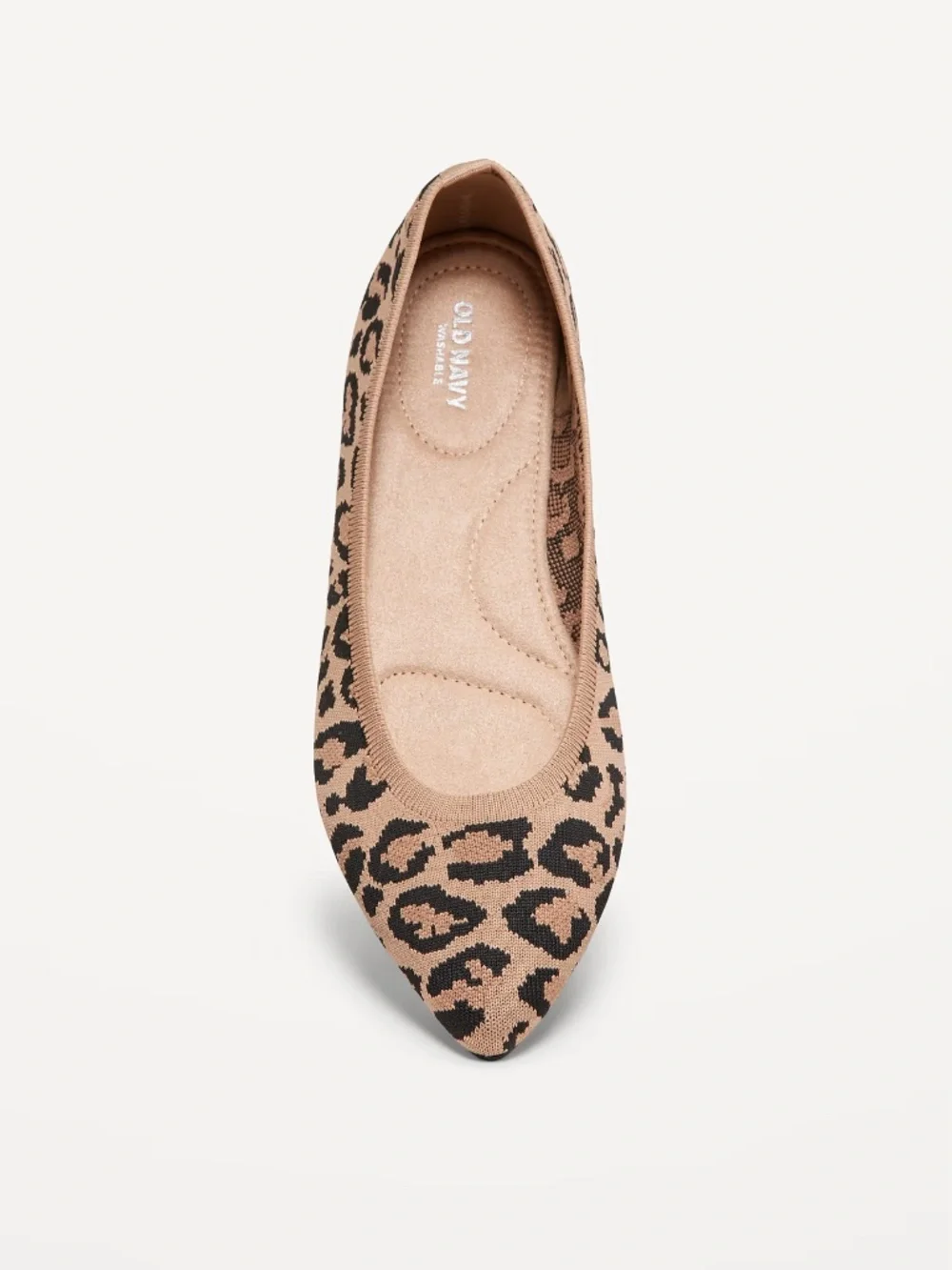 Old Navy Leopard Pointed-Toe Flats - Picture 7 of 15